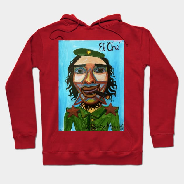 El Che guevara Hoodie by diegomanuel